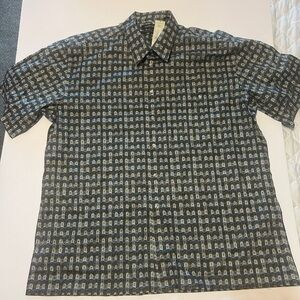 0057 Murano short sleeve button up Shirt